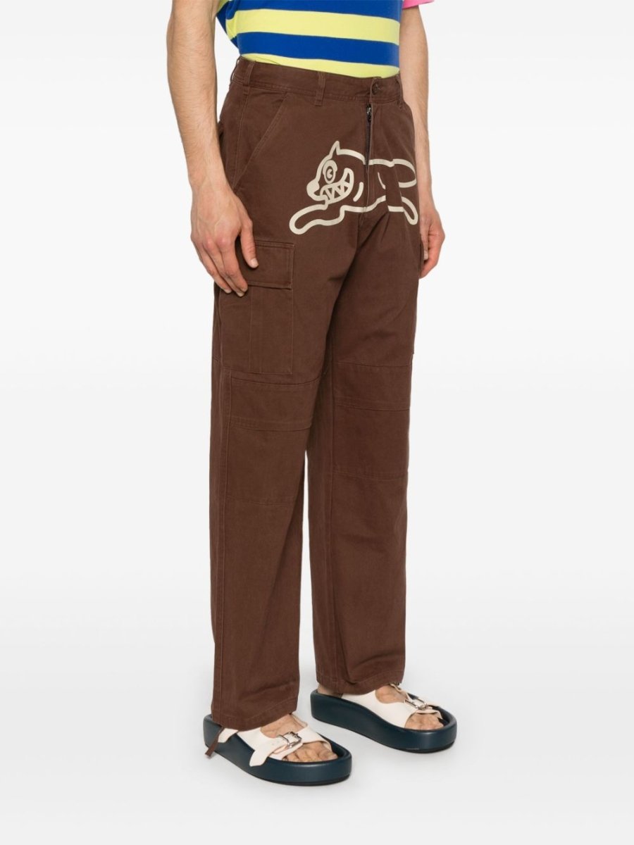 ICECREAM Trousers Brown - mondo moda griffe