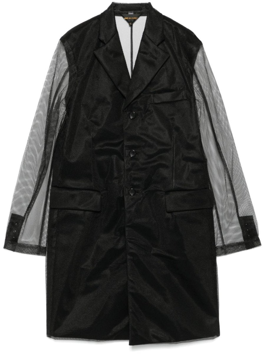 Comme Des Garcons Mesh - overlay coat - mondo moda griffe