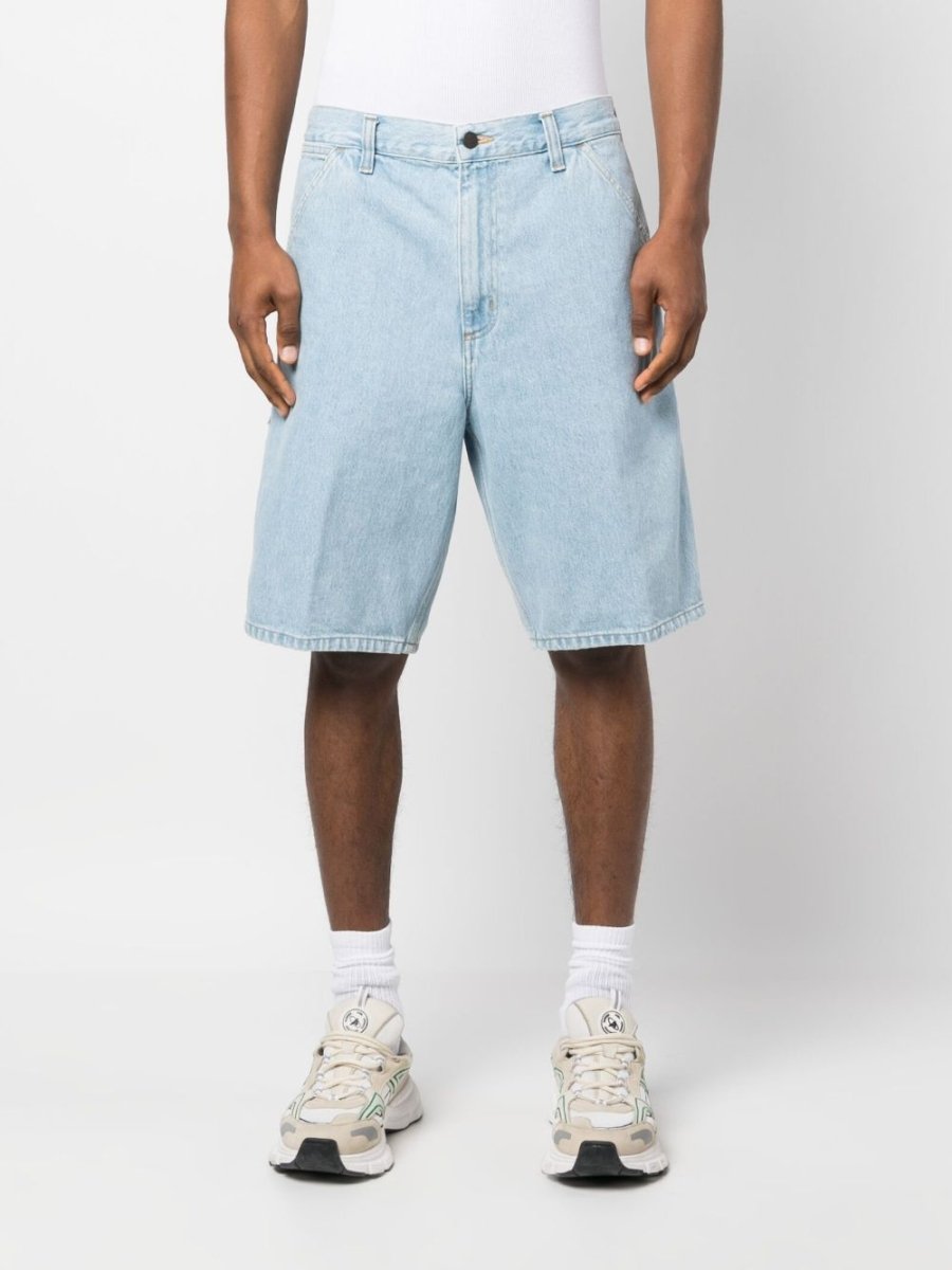 CARHARTT WIP MAIN Shorts Clear Blue - mondo moda griffe