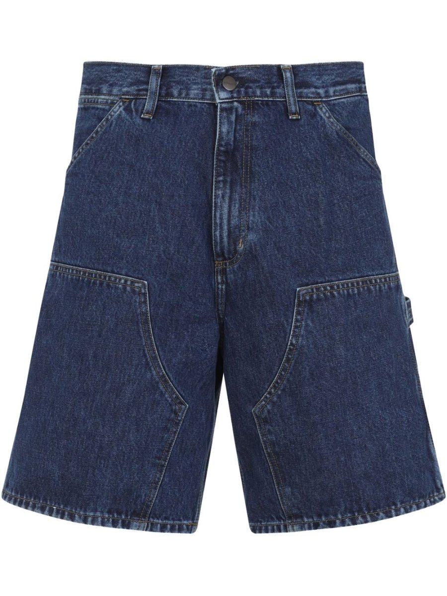 CARHARTT WIP MAIN Shorts Blue - mondo moda griffe