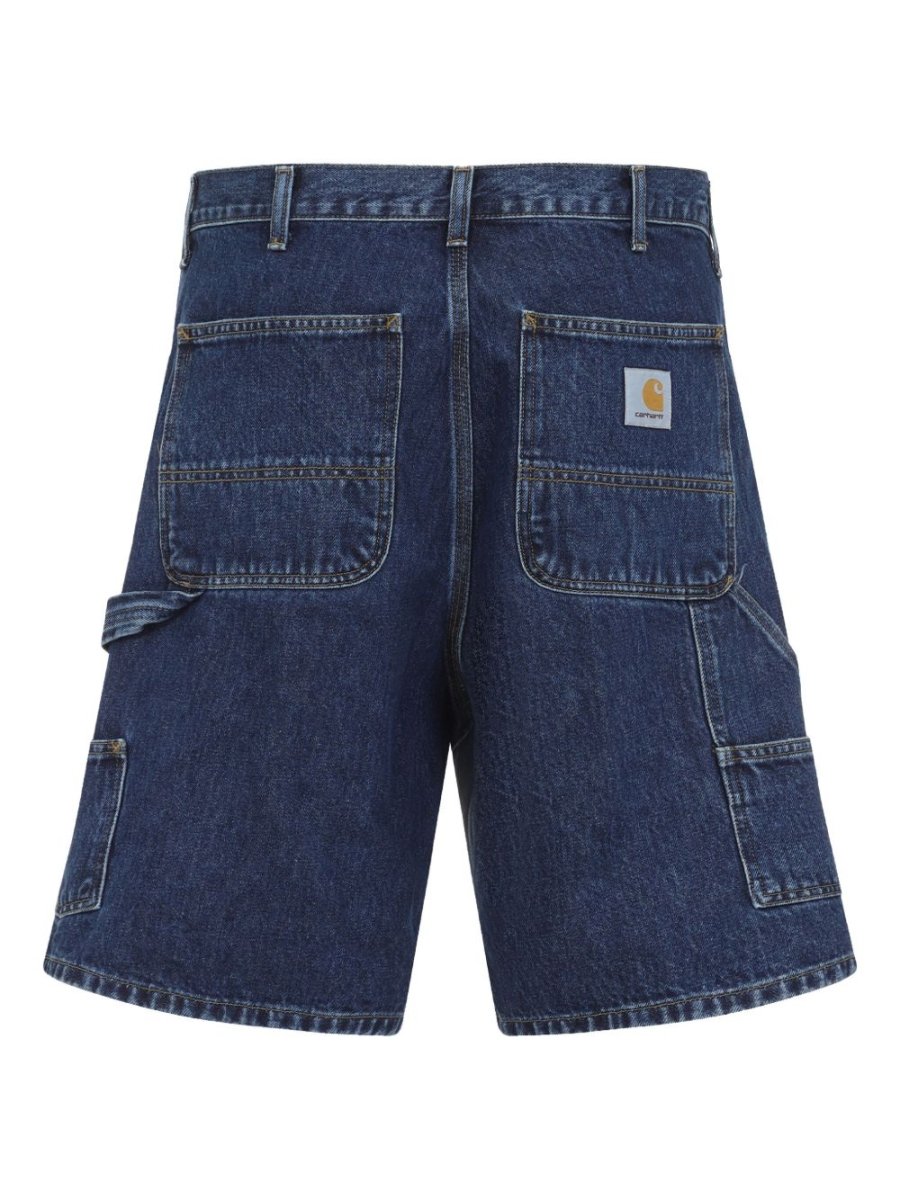 CARHARTT WIP MAIN Shorts Blue - mondo moda griffe