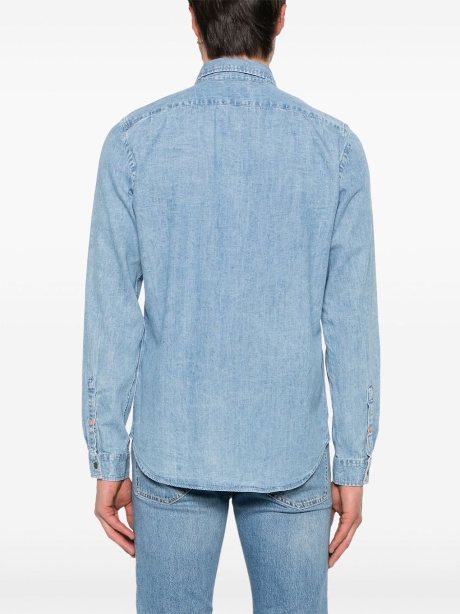 PS By Paul Smith Shirts Clear Blue - mondo moda griffe