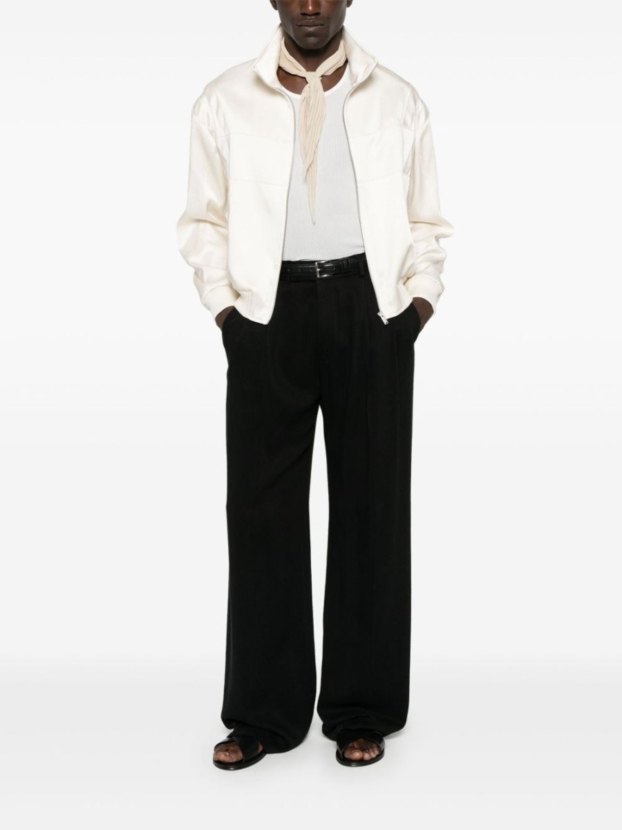 Saint Laurent satin Bomber Jacket - mondo moda griffe