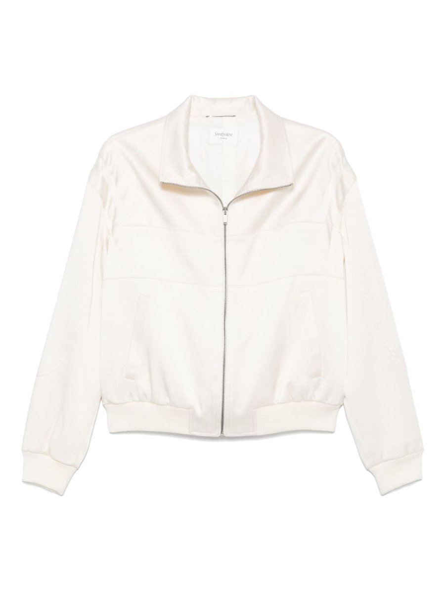 Saint Laurent satin Bomber Jacket - mondo moda griffe