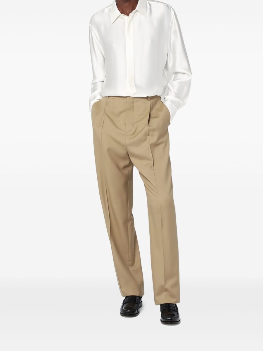 Saint Laurent Pressed - crease trousers - mondo moda griffe