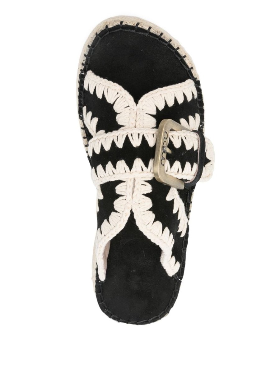 Mou Sandals Black - mondo moda griffe