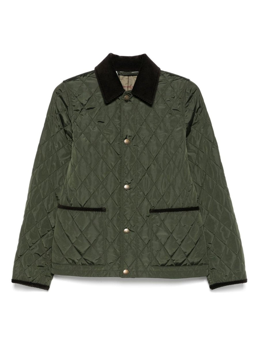 Burberry Quilted blazer corduroy collar - mondo moda griffe