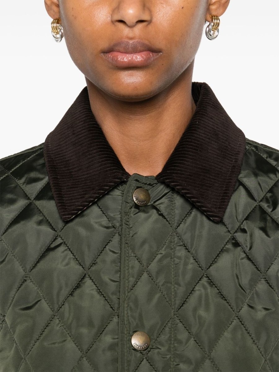Burberry Quilted blazer corduroy collar - mondo moda griffe