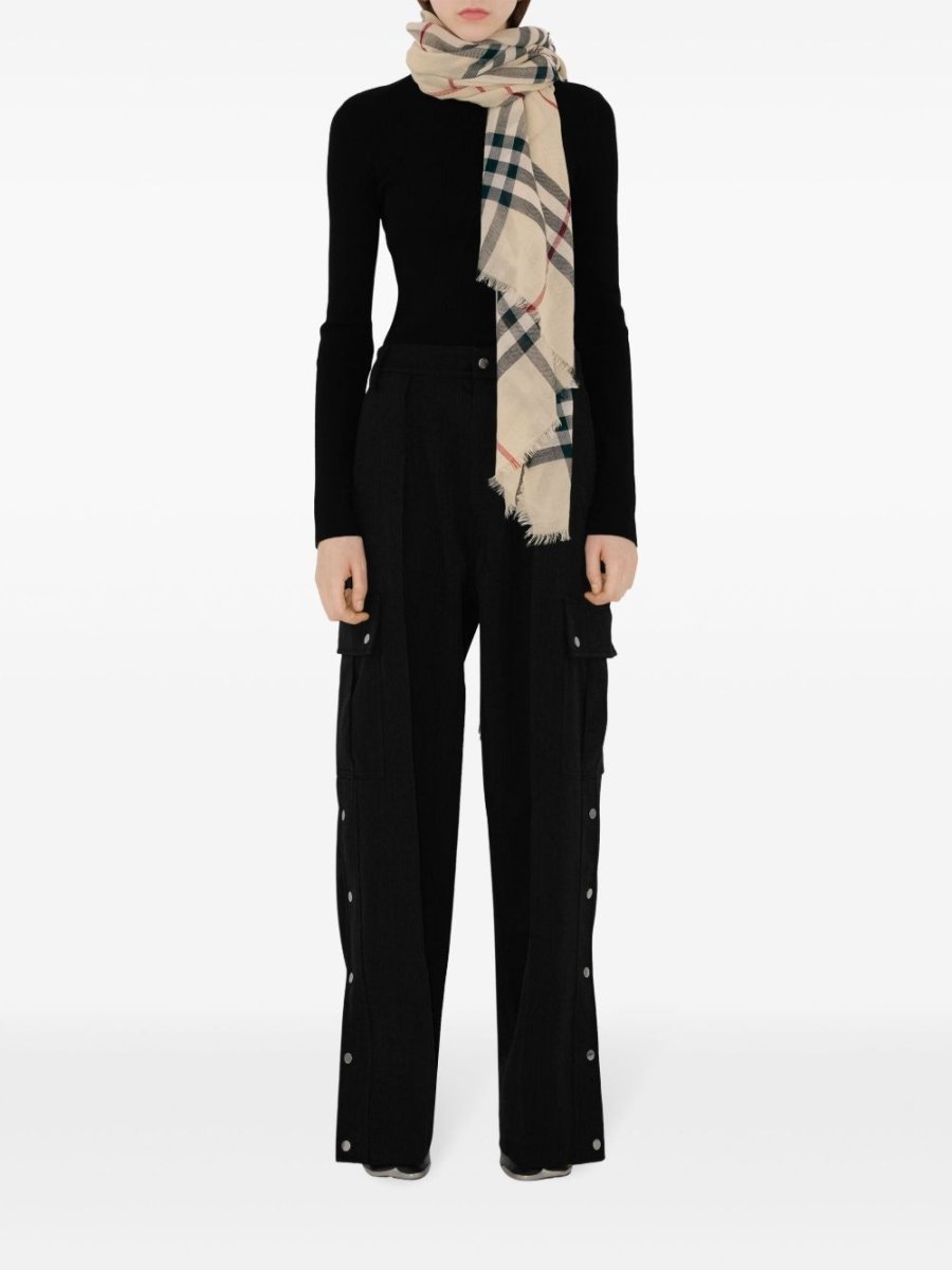 Burberry Check wool scarf - mondo moda griffe