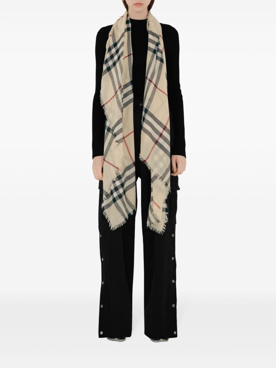 Burberry Check wool scarf - mondo moda griffe