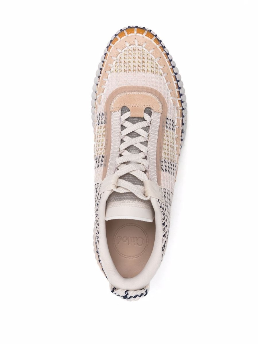Chloé Chloè Sneakers Beige - mondo moda griffe