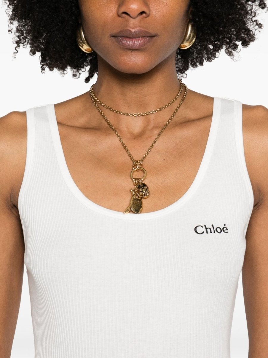 Chloé Chloè Top White - mondo moda griffe