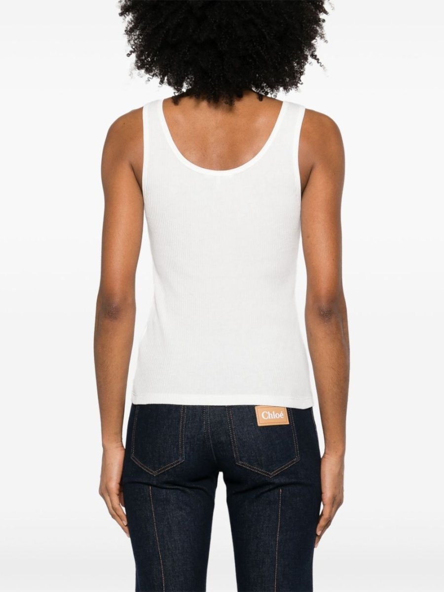 Chloé Chloè Top White - mondo moda griffe