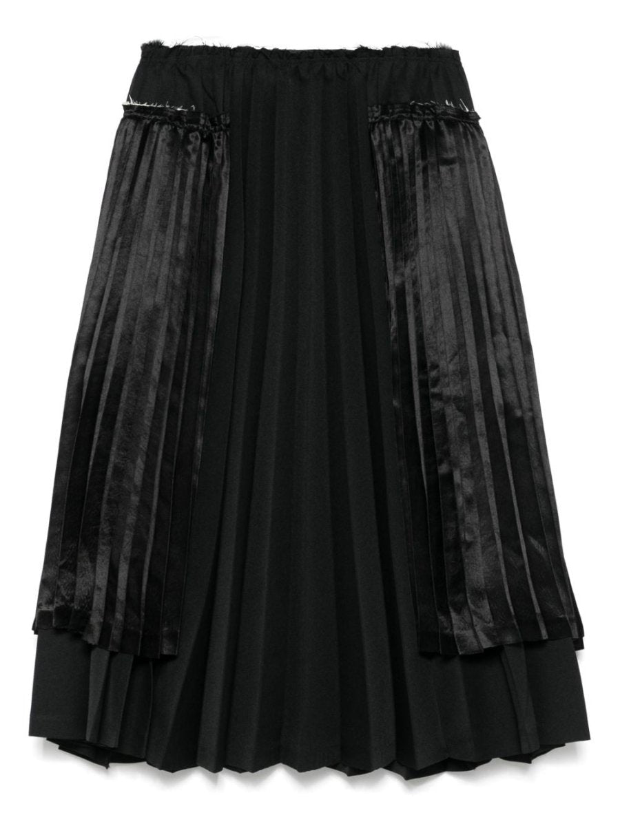 Comme Des Garcons Pleated midi skirt - mondo moda griffe