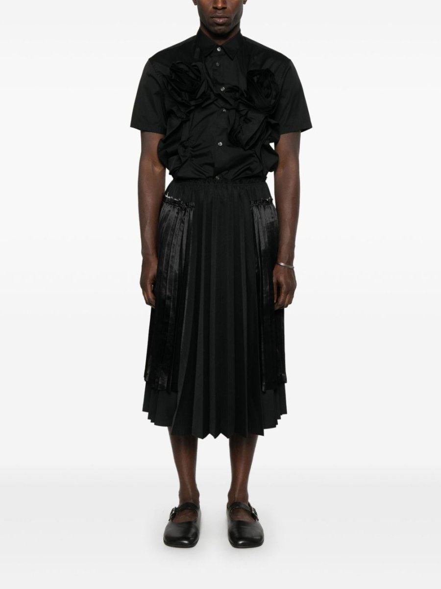 Comme Des Garcons Pleated midi skirt - mondo moda griffe