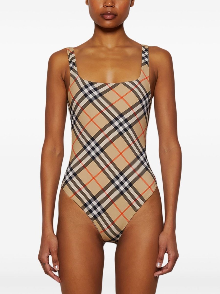 Burberry Check Swimsuit - mondo moda griffe