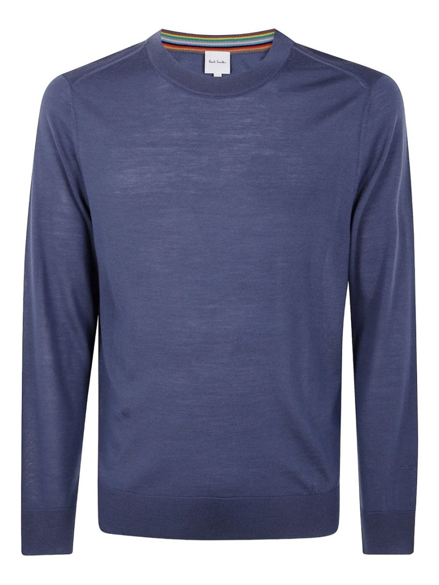 Paul Smith Sweaters Clear Blue - mondo moda griffe