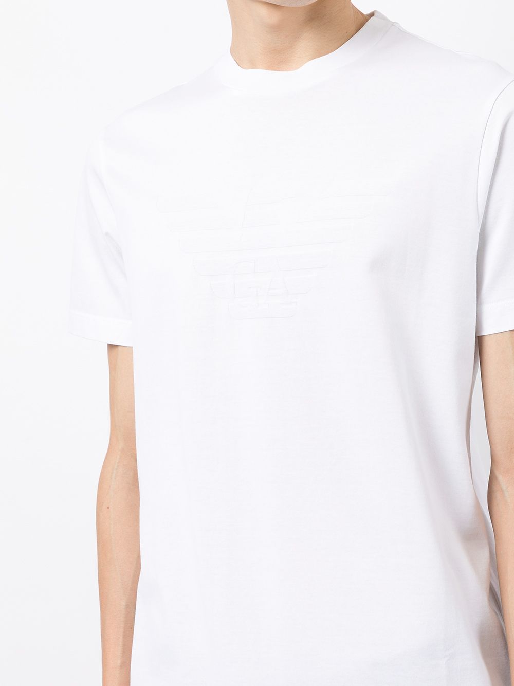 Emporio Armani T-shirts and Polos White - mondo moda griffe