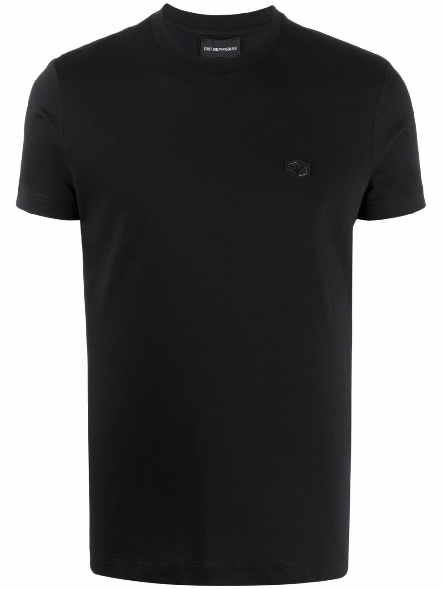 Emporio Armani T-shirts and Polos Black - mondo moda griffe