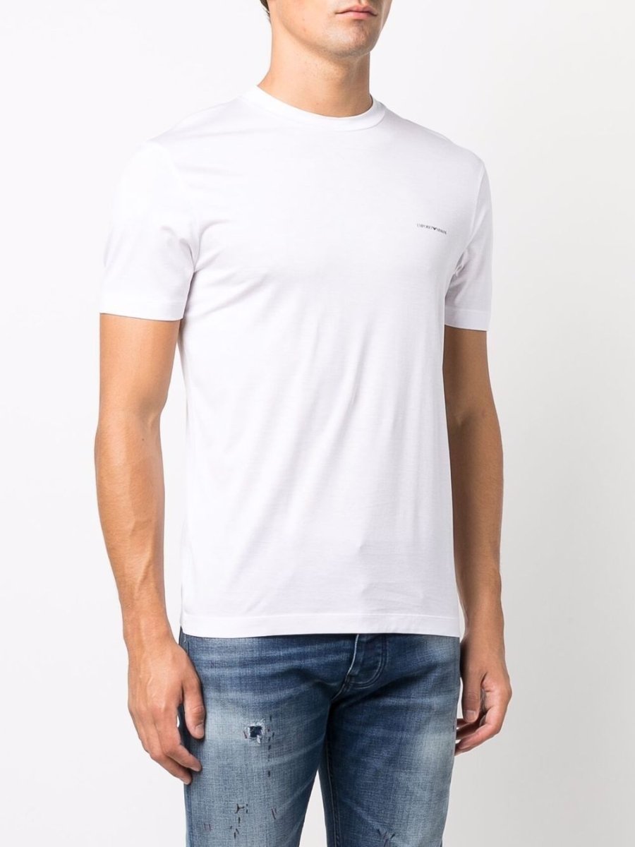 Emporio Armani T-shirts and Polos White - mondo moda griffe