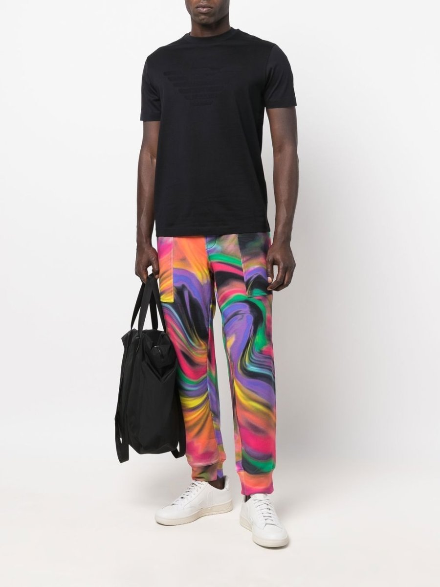 Emporio Armani T-shirts and Polos Blue - mondo moda griffe