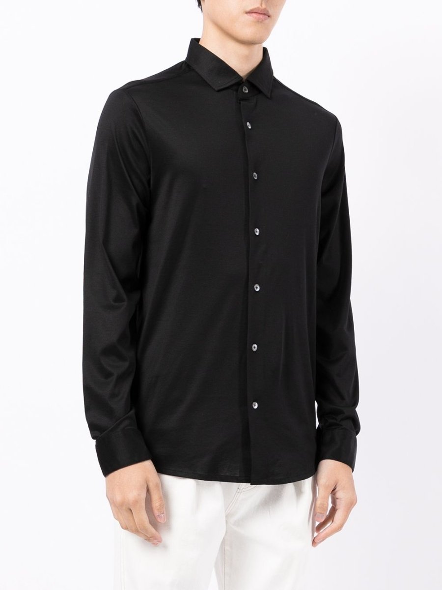 Emporio Armani Shirts Black - mondo moda griffe