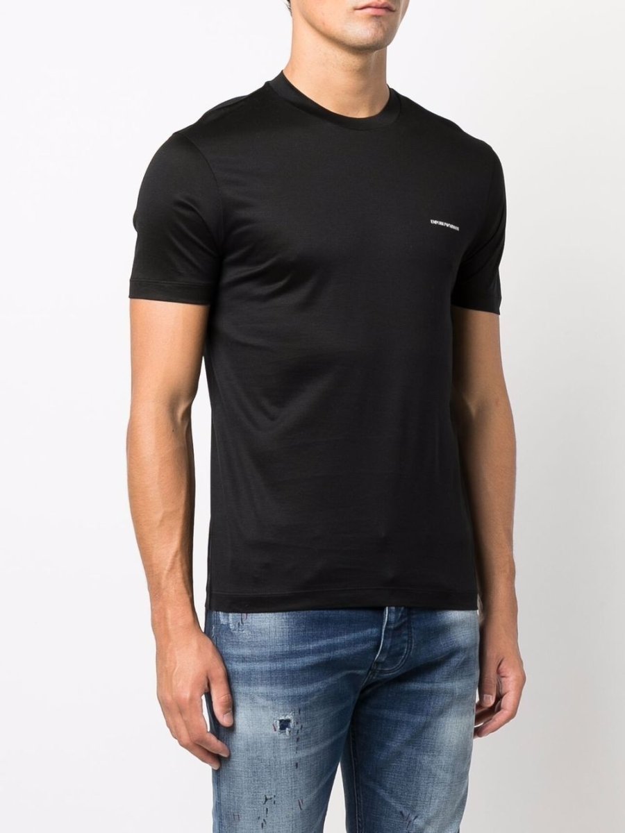 Emporio Armani T-shirts and Polos Black - mondo moda griffe