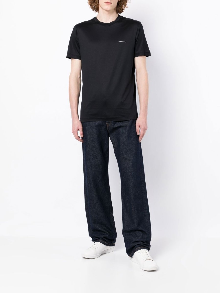 Emporio Armani T-shirts and Polos Blue - mondo moda griffe