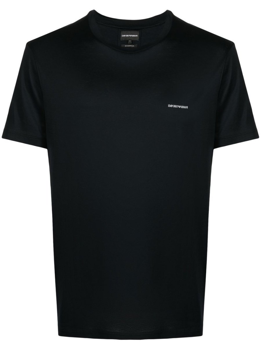 Emporio Armani T-shirts and Polos Blue - mondo moda griffe