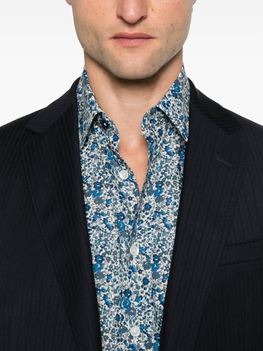 Paul Smith Shirts Clear Blue - mondo moda griffe