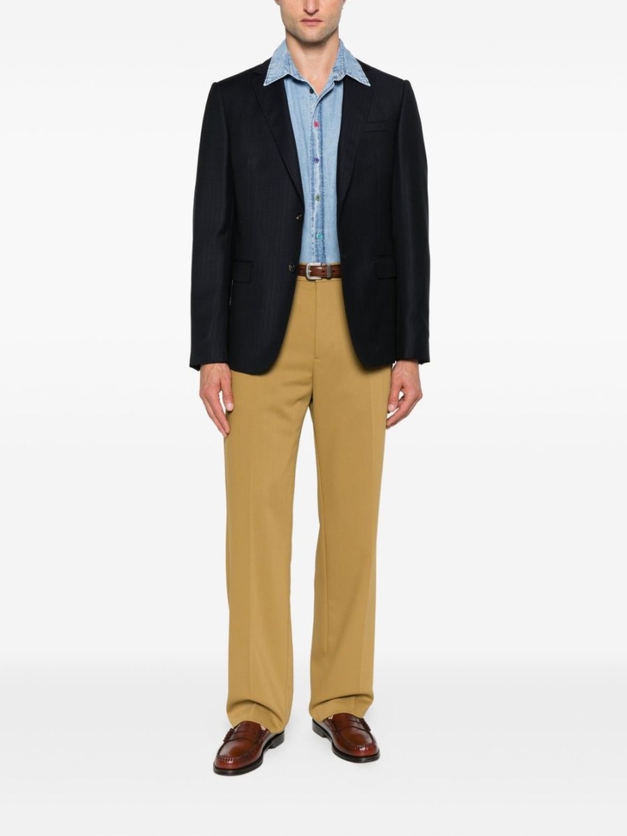 PS By Paul Smith Shirts Clear Blue - mondo moda griffe