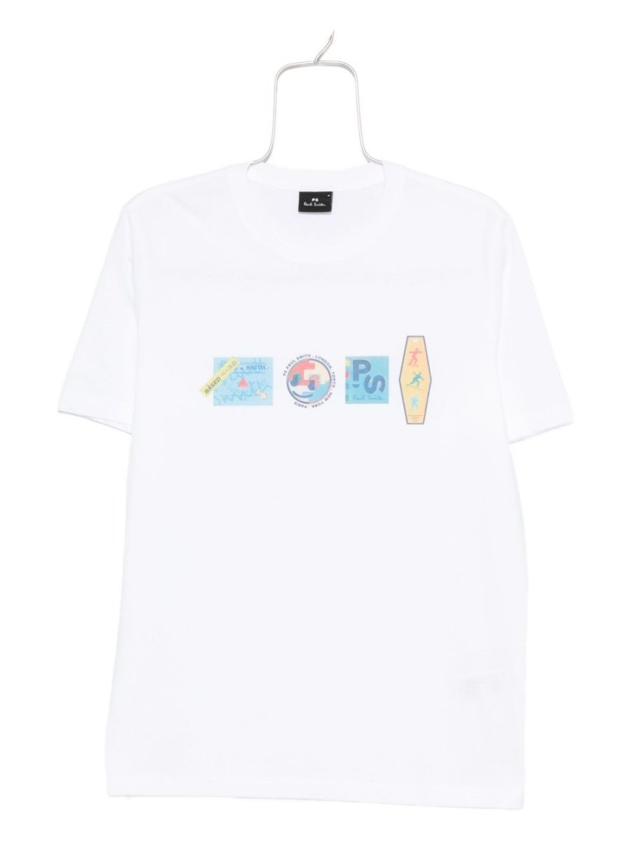 PS By Paul Smith T-shirts and Polos White - mondo moda griffe