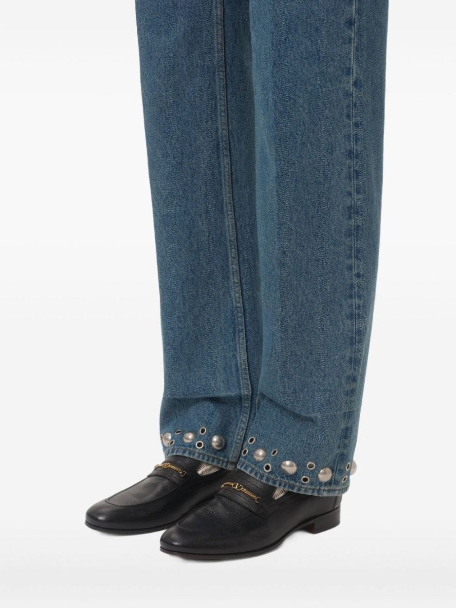 Valentino Garavani Vlogo Signature Kid Moccasin - mondo moda griffe