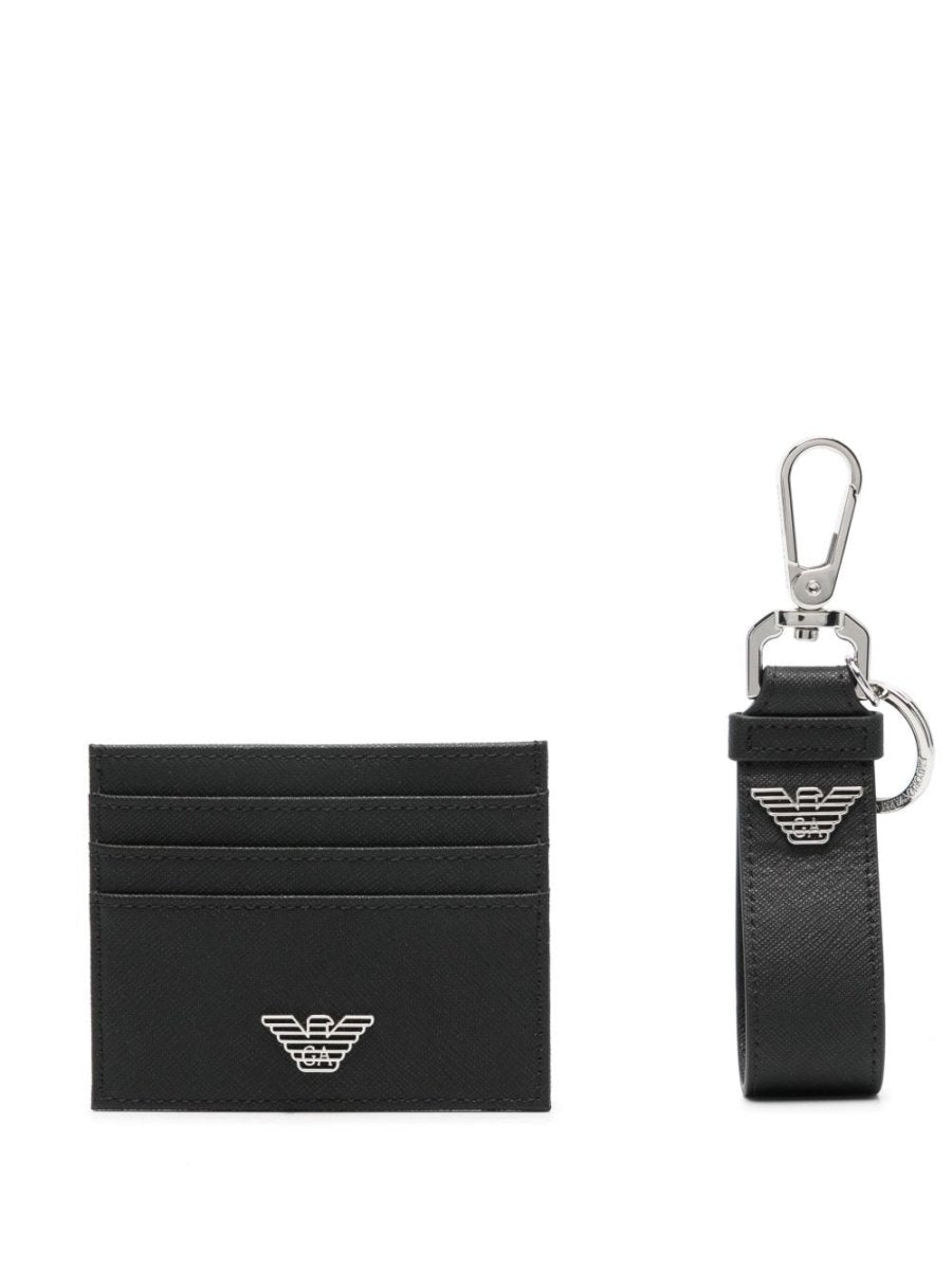 Emporio Armani Exclusive Card holder and keyring set - mondo moda griffe