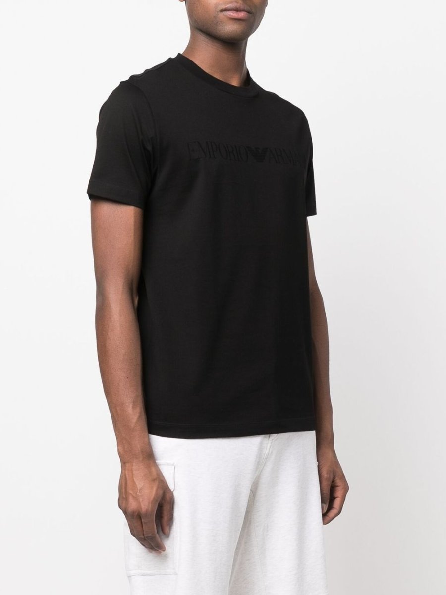 Emporio Armani T-shirts and Polos Black - mondo moda griffe