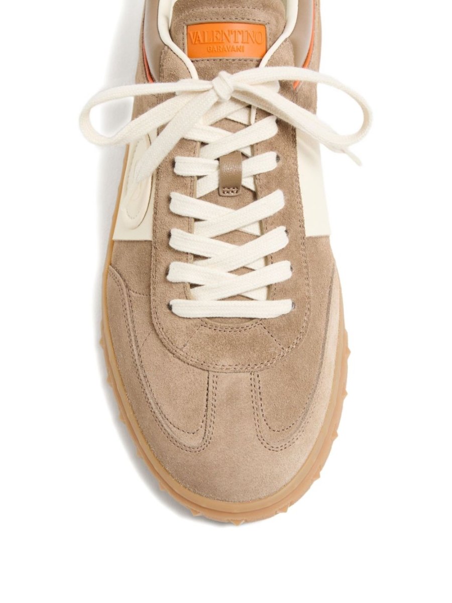 Valentino Garavani Upvillage Crust Leather Sneaker - mondo moda griffe