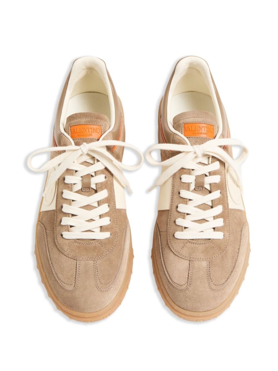 Valentino Garavani Upvillage Crust Leather Sneaker - mondo moda griffe
