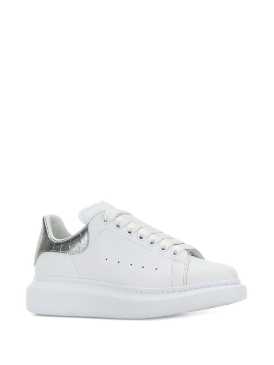 Alexander McQueen Sneakers Silver - mondo moda griffe