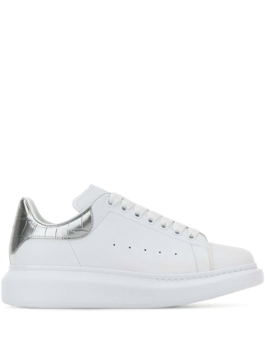 Alexander McQueen Sneakers Silver - mondo moda griffe