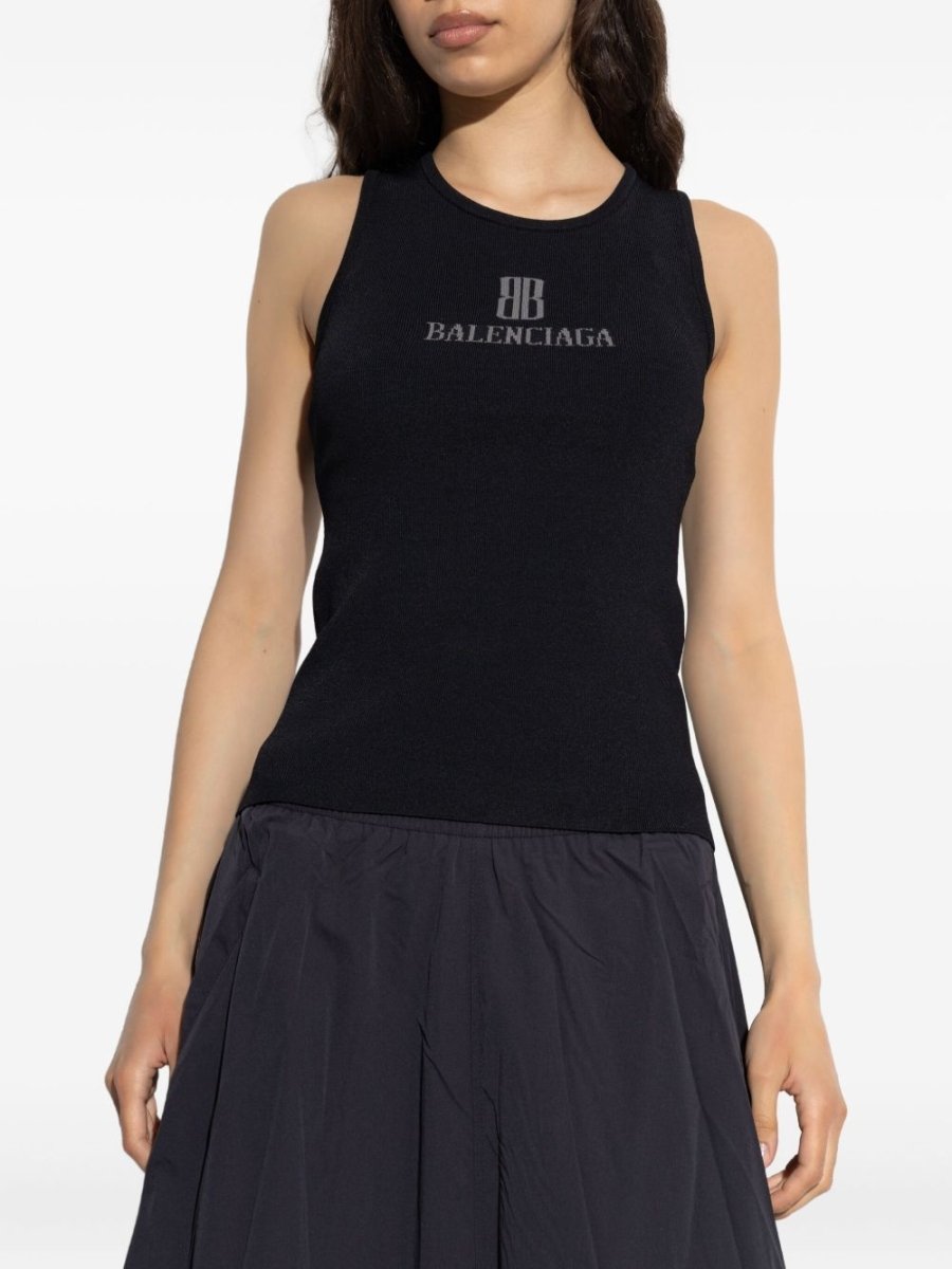 Balenciaga Nano BB tank top - mondo moda griffe