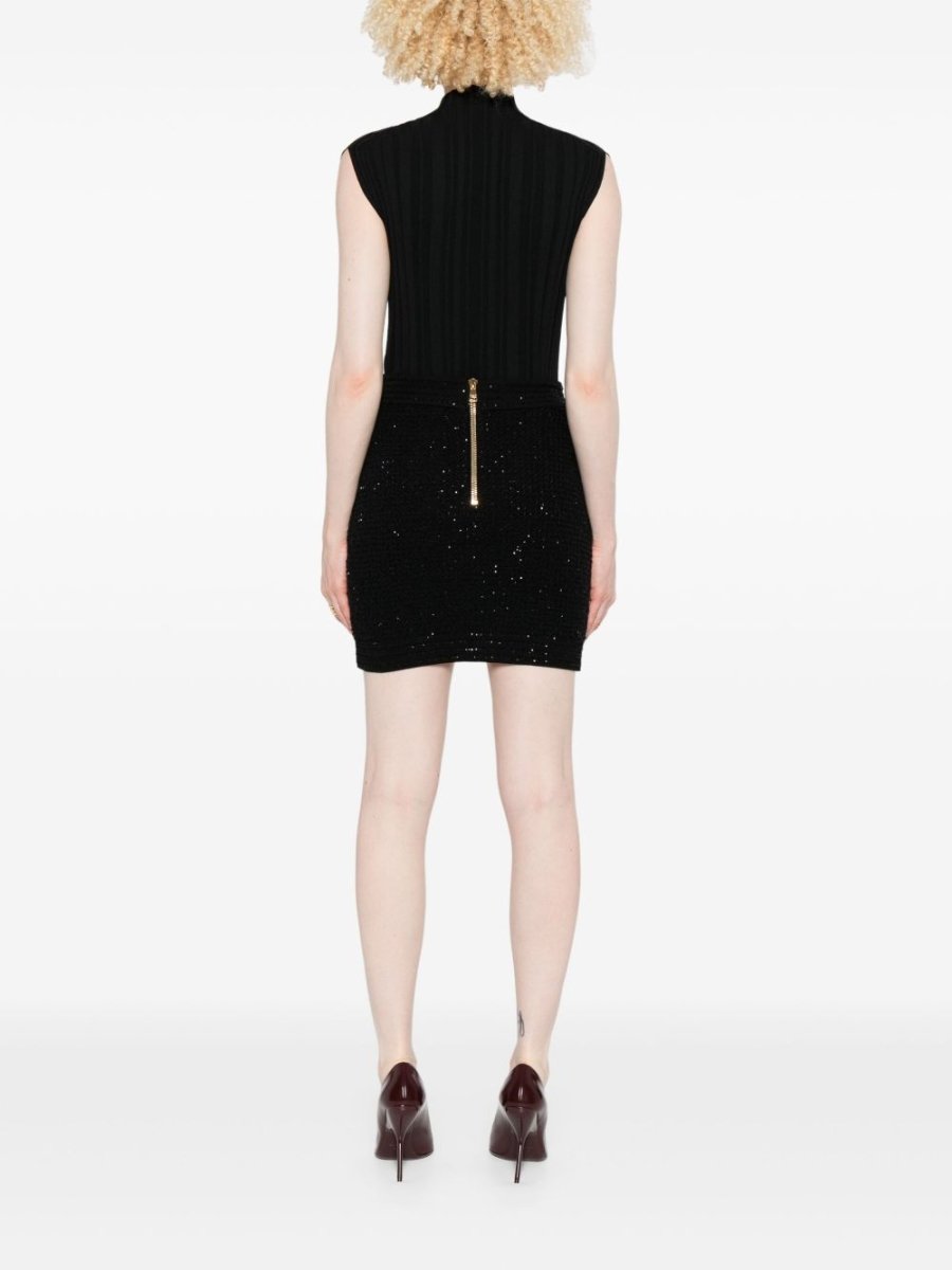 Balmain Tweed Mini Skirt - mondo moda griffe