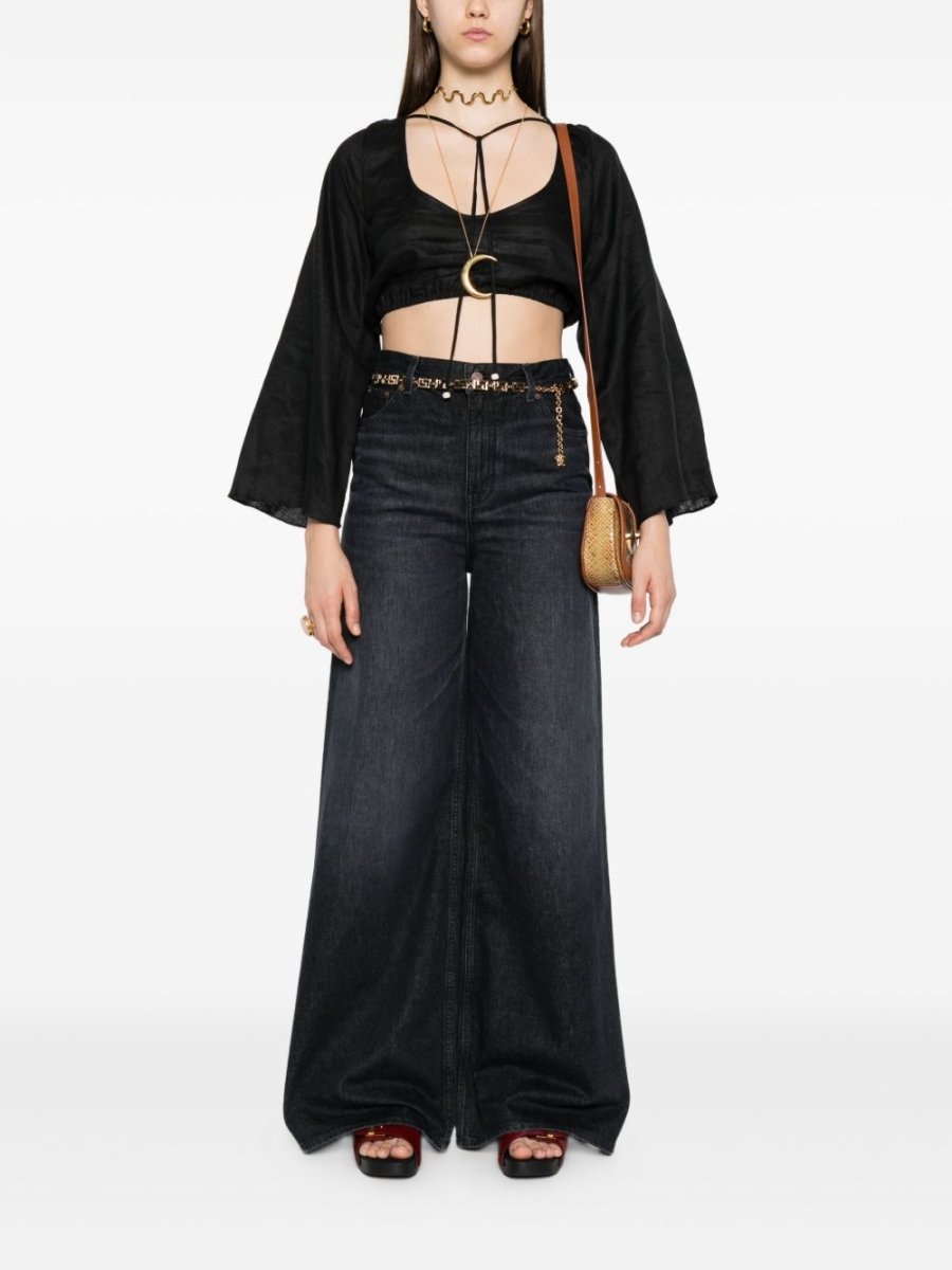 Chloé Wide - leg jeans - mondo moda griffe