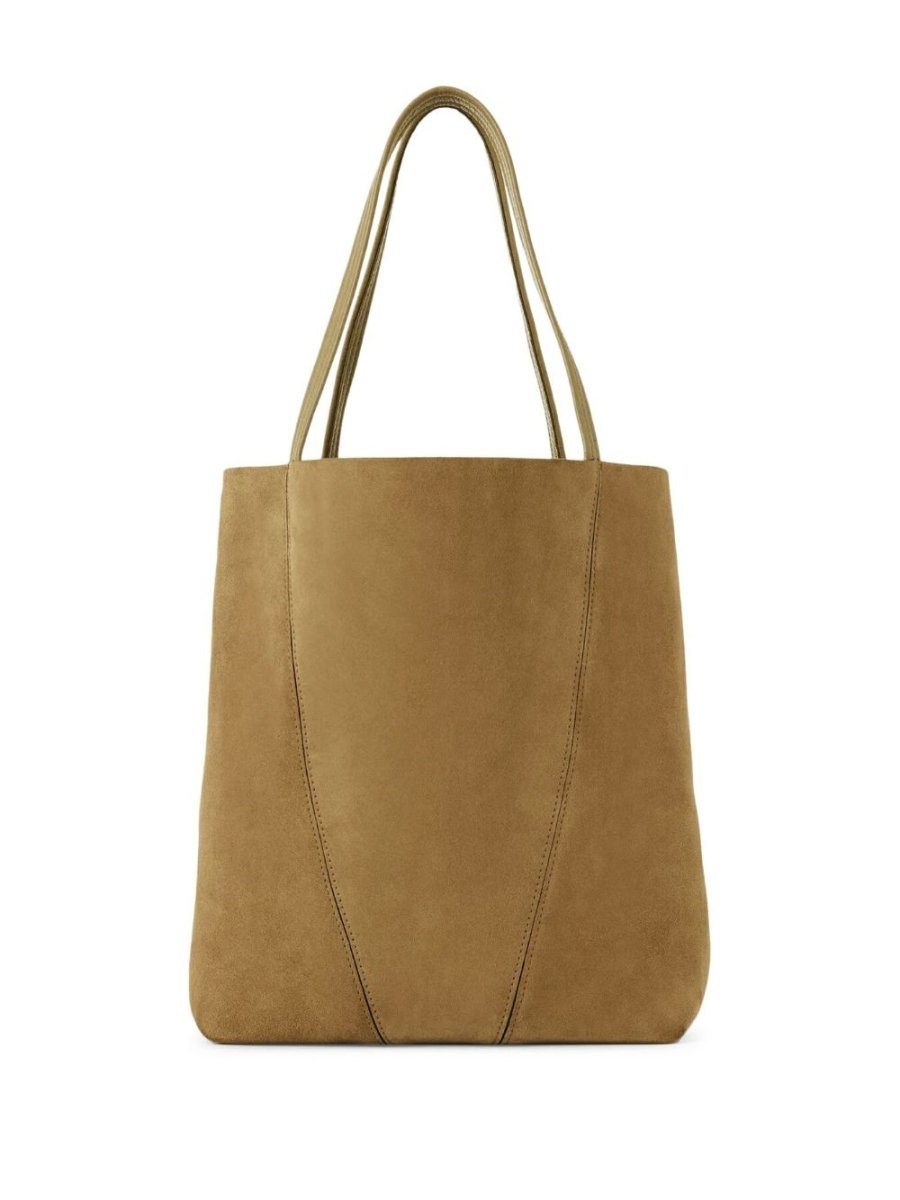 Chloé Spin Tote Bag in Suede - mondo moda griffe