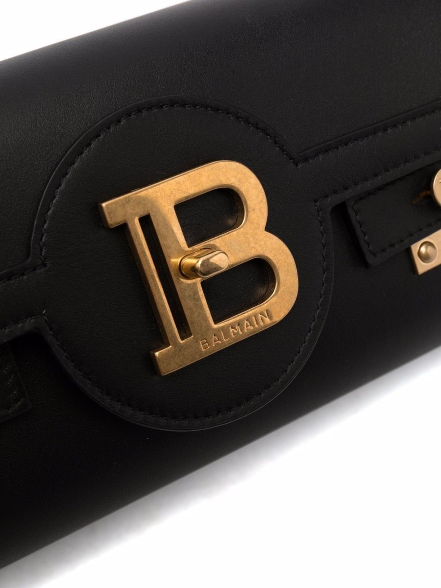 Balmain B - Buzz 23 leather shoulder bag - mondo moda griffe