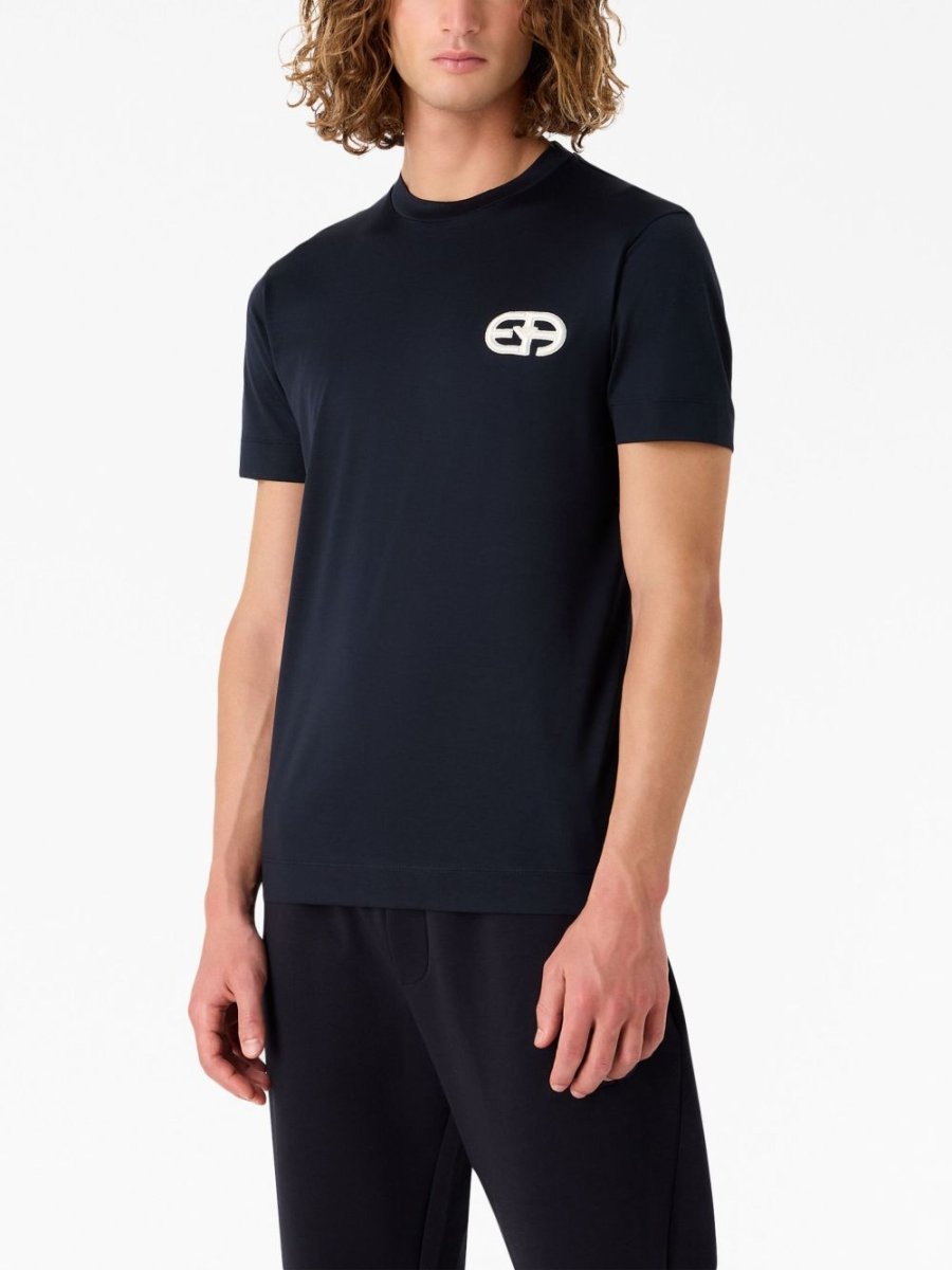 Emporio Armani T-shirts and Polos Blue - mondo moda griffe