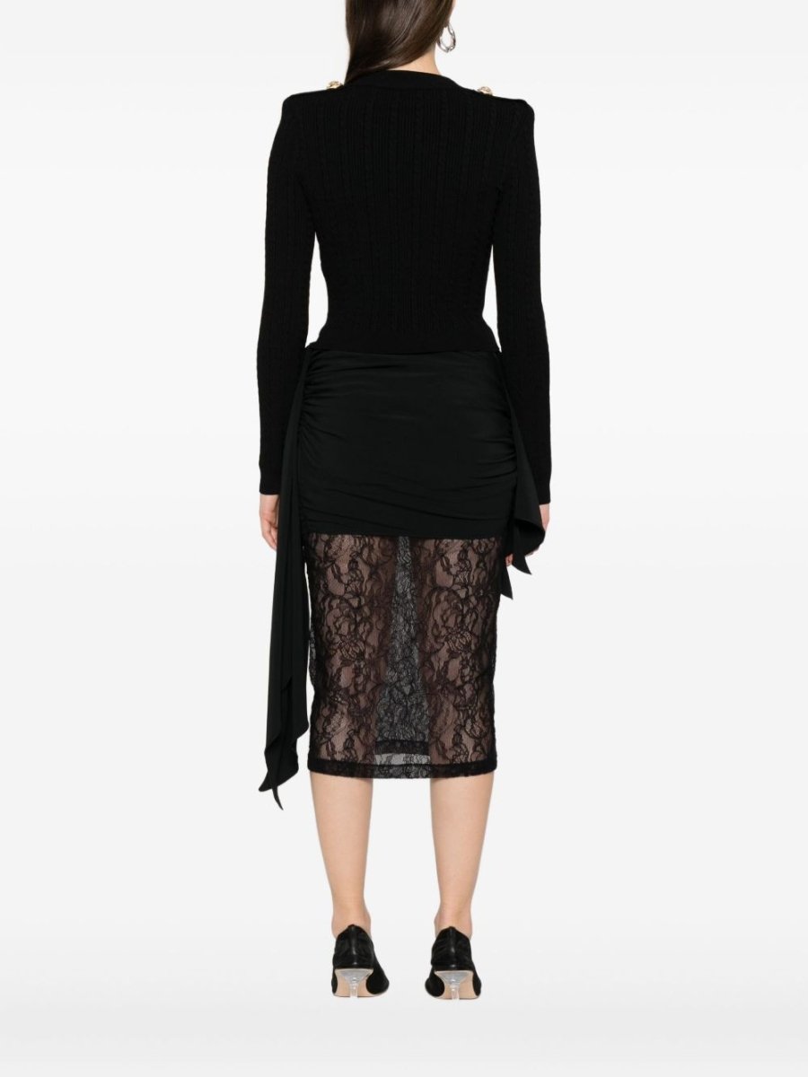 Balmain Knitted Cardigan - mondo moda griffe