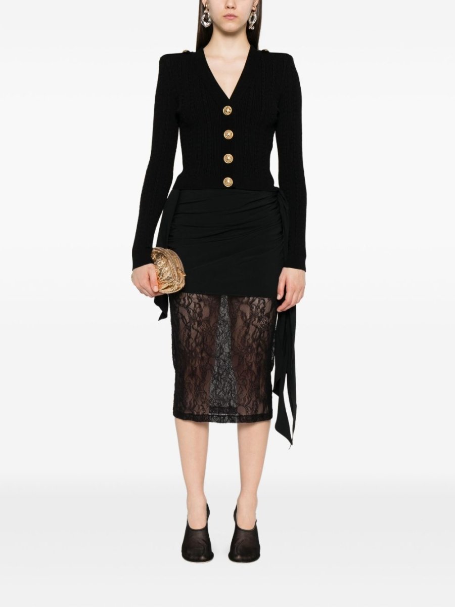 Balmain Knitted Cardigan - mondo moda griffe