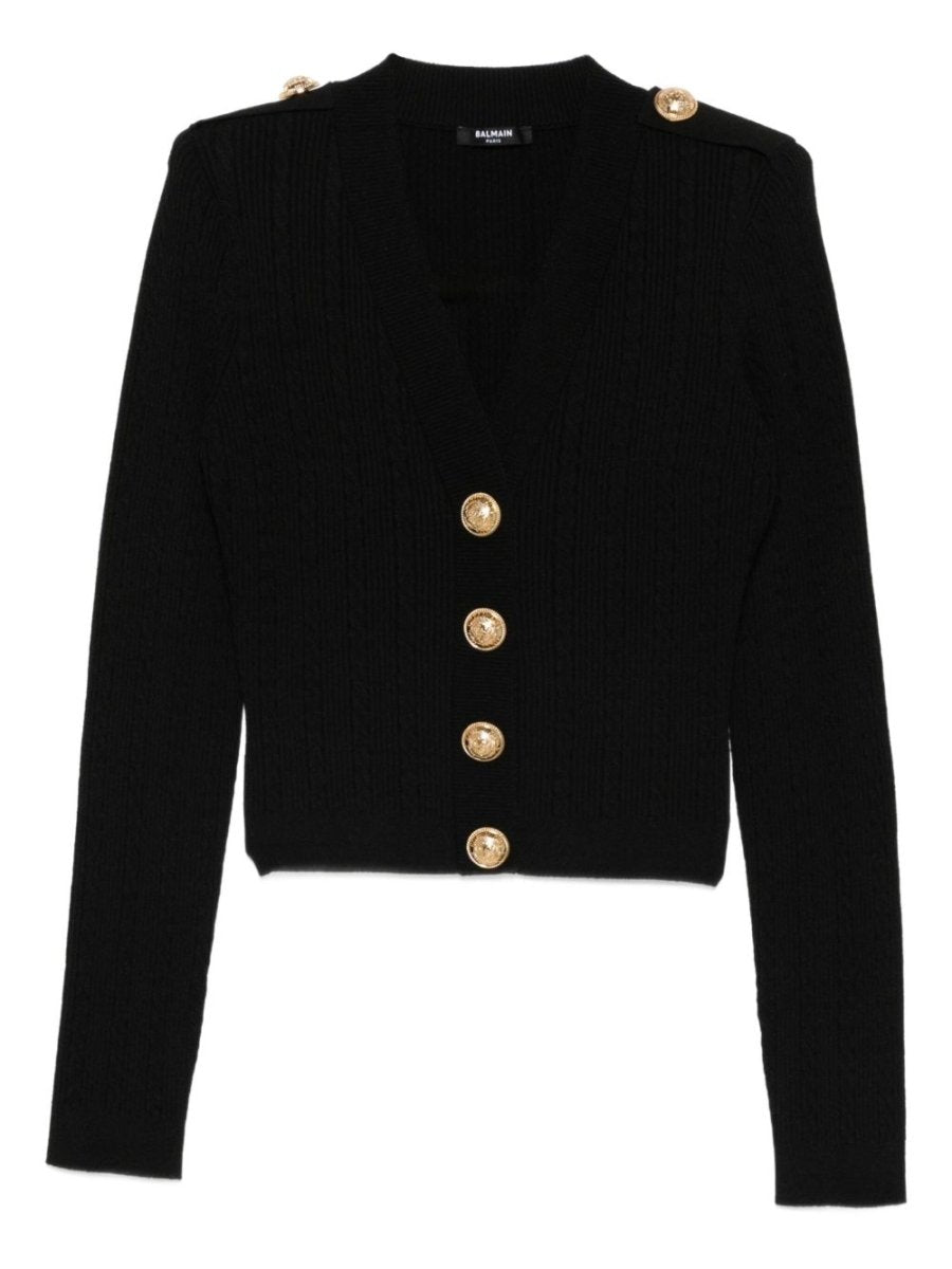 Balmain Knitted Cardigan - mondo moda griffe