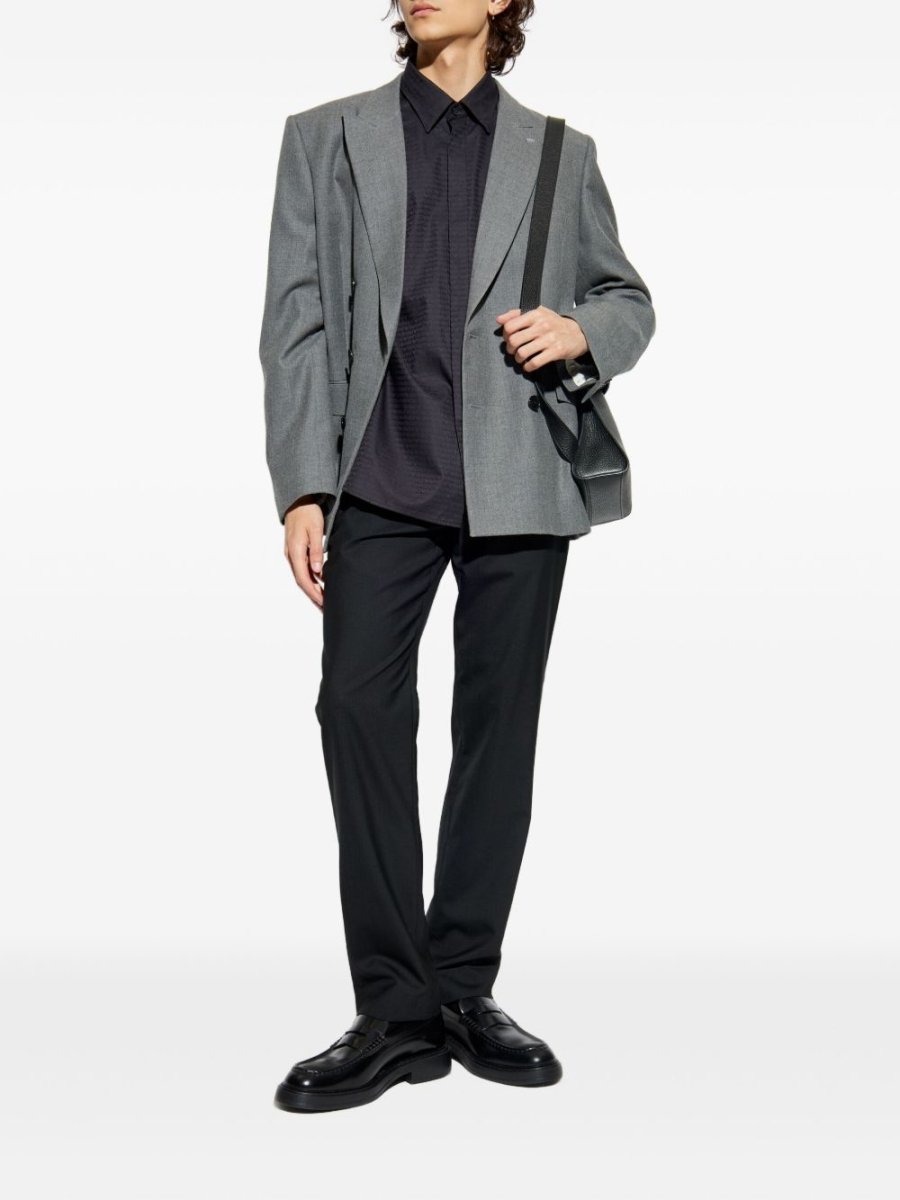 Emporio Armani Shirts Black - mondo moda griffe