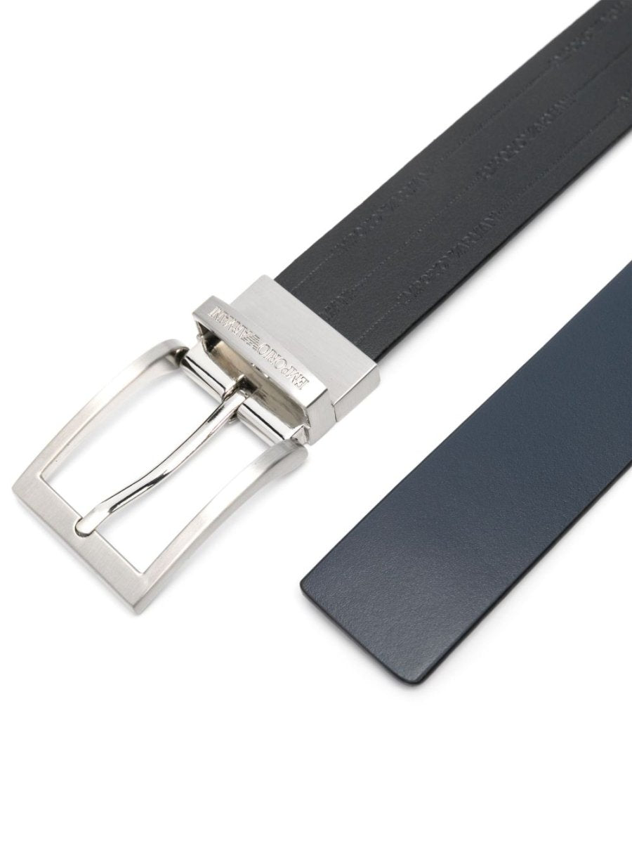 EMPORIO ARMANI EXCLUSIVE Leather belt - mondo moda griffe